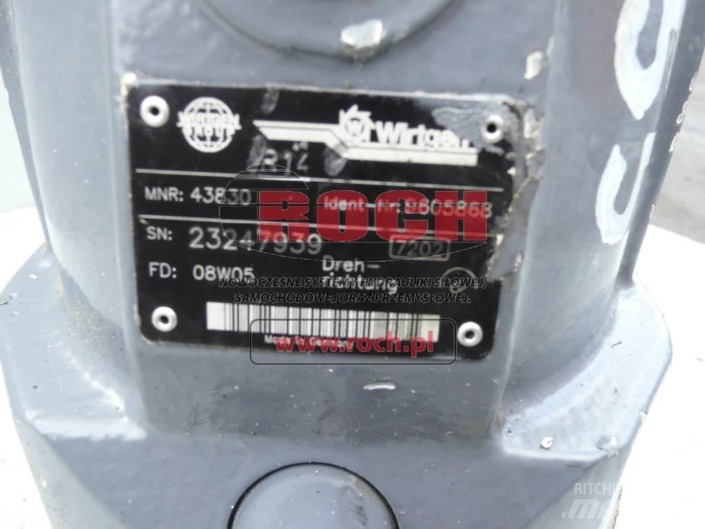 Wirtgen 43830 9605868 Motorer