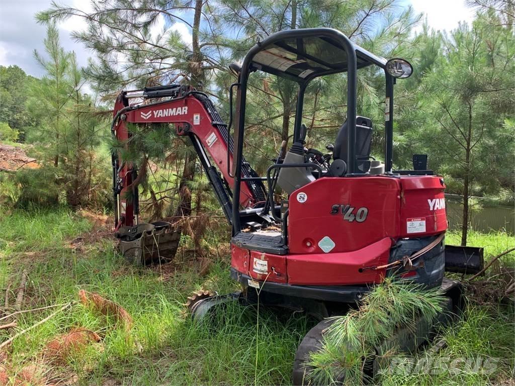 Yanmar SV40 Minigrävare < 7t