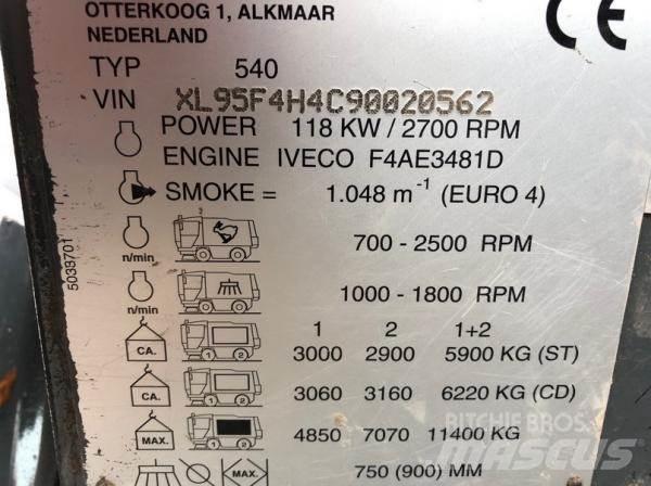 Ravo 540 STH Sopmaskiner