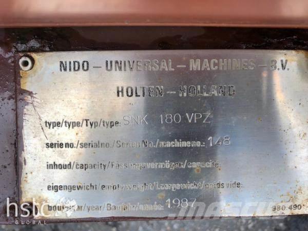 Schmidt Nido SNK 180 Snöblad och plogar