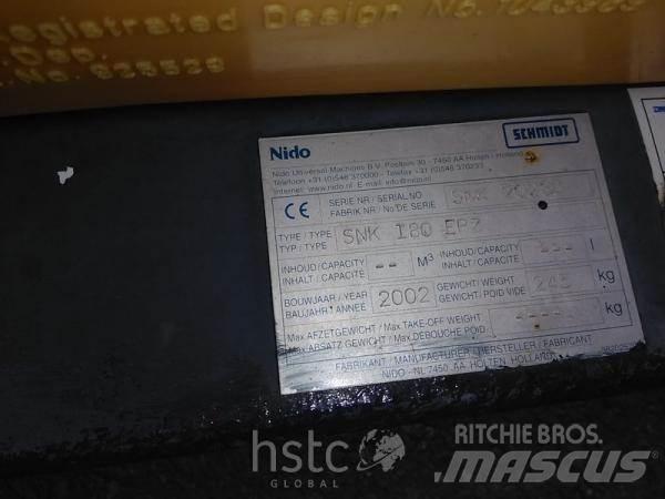 Schmidt NIDO SNK 180 EPZ Snöblad och plogar