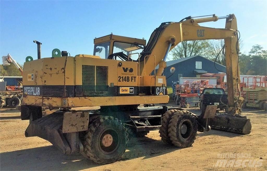 CAT 214B FT Hjulgrävare