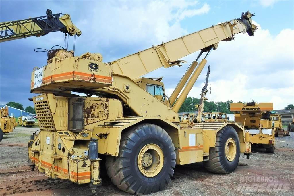 Grove RT740 Terrängkranar (Grov terräng)