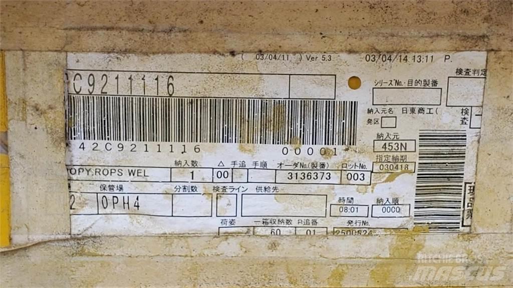 Komatsu WA1200 Hytter och interiör