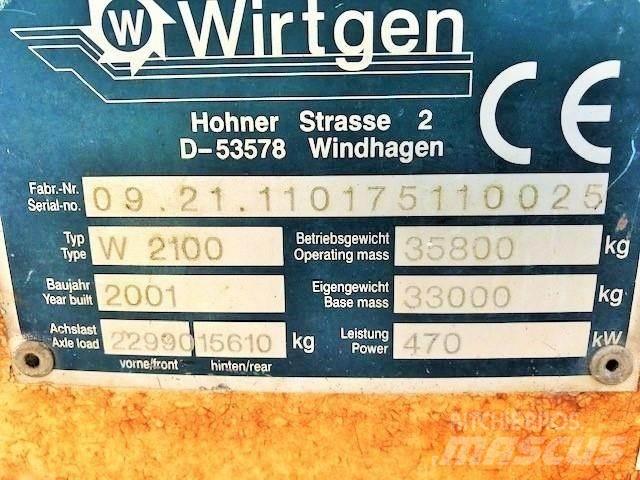 Wirtgen W2100 Entreprenad - Övrigt