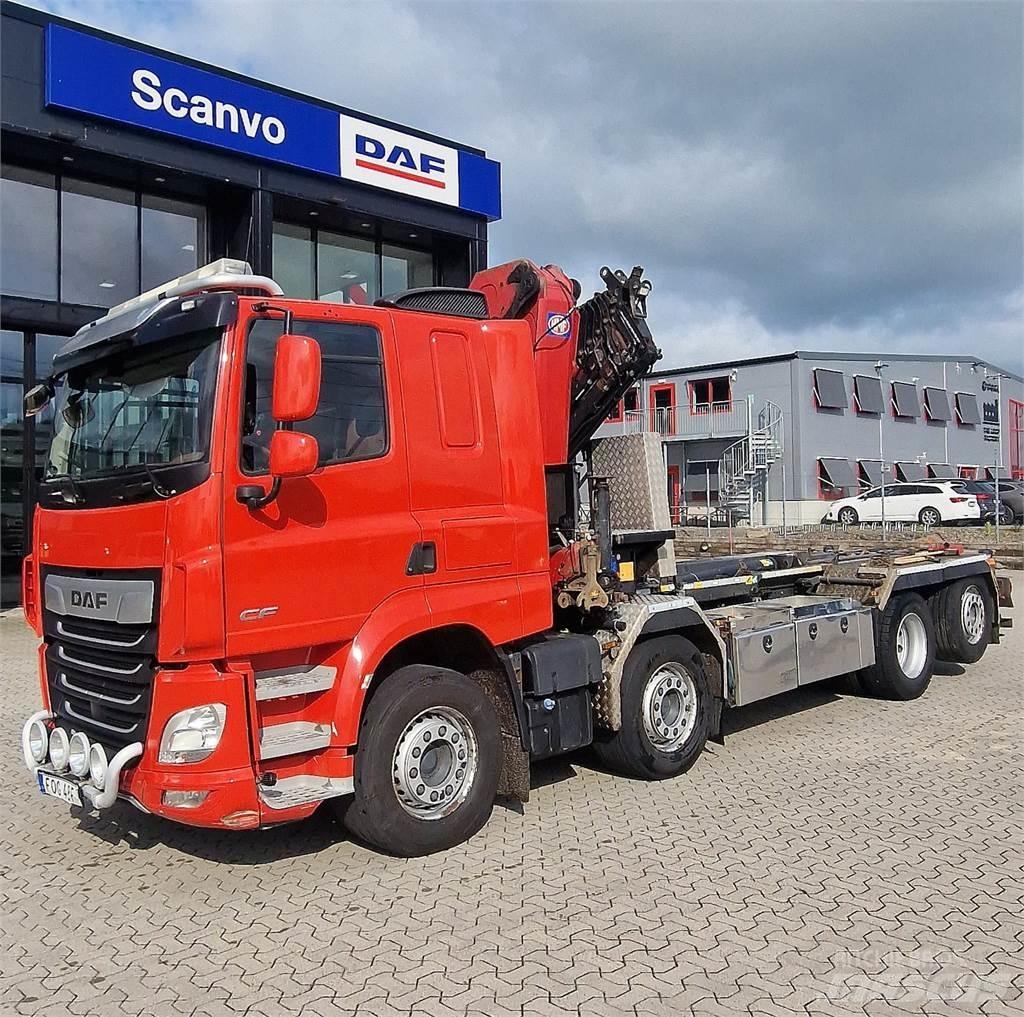 DAF CF 480 FAX Lastväxlare med kabellift