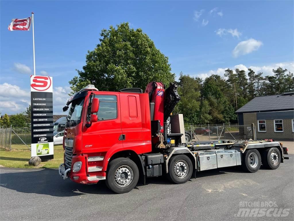 DAF CF 480 FAX 8x2*6 Lastväxlare med kabellift