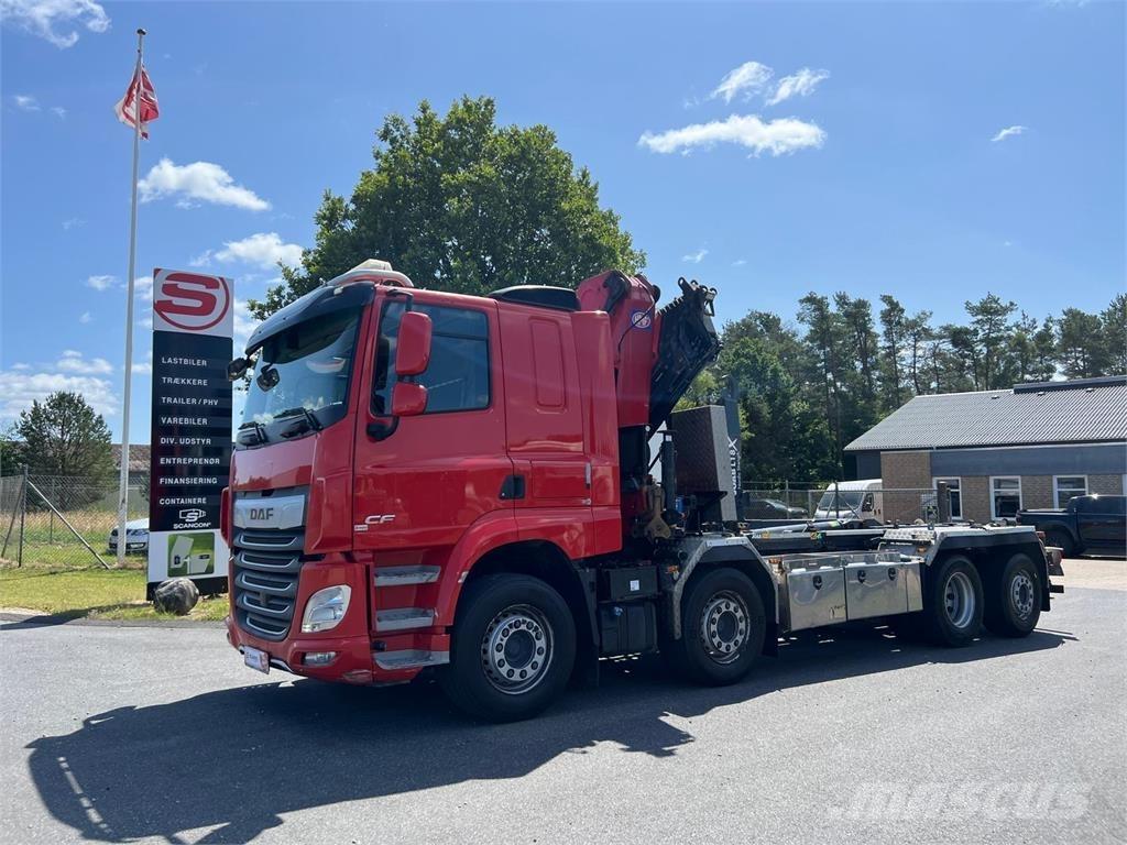 DAF CF 480 FAX 8x2*6 Lastväxlare med kabellift