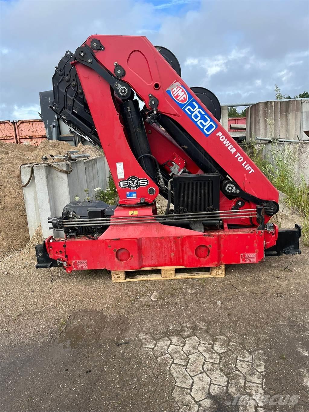 HMF 2620K5 RC Styckegodskranar