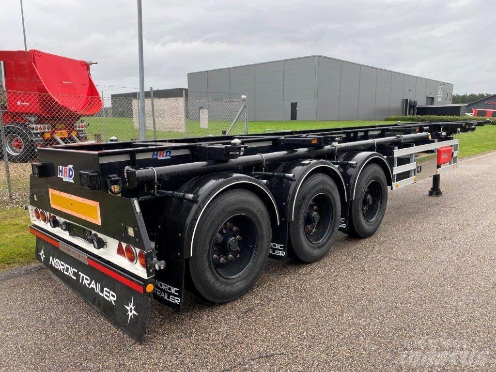 HRD 3-aks 20 + 30 ADR Containertrailer
