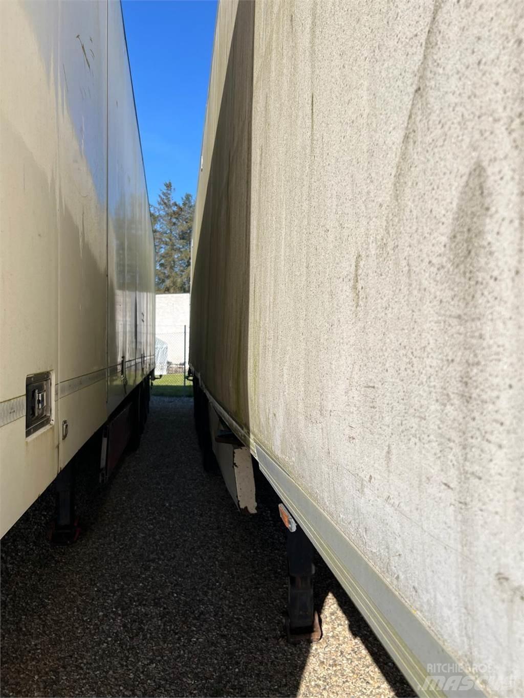 Krone 13,6 mtr boks Skåptrailer
