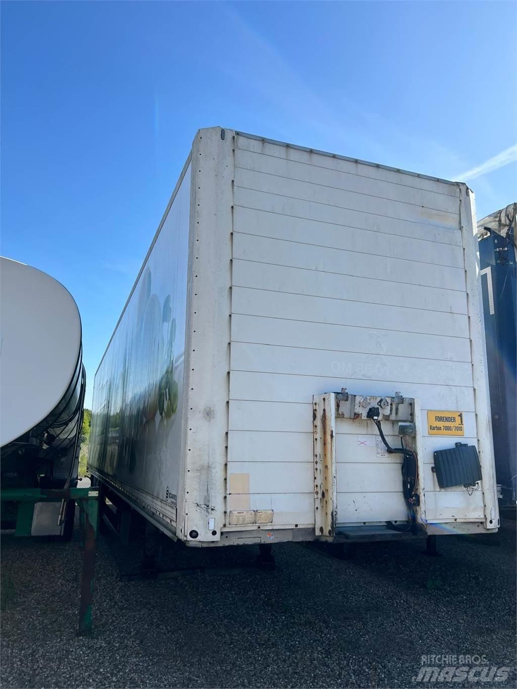Schmitz 13,6 mtr boks Skåptrailer