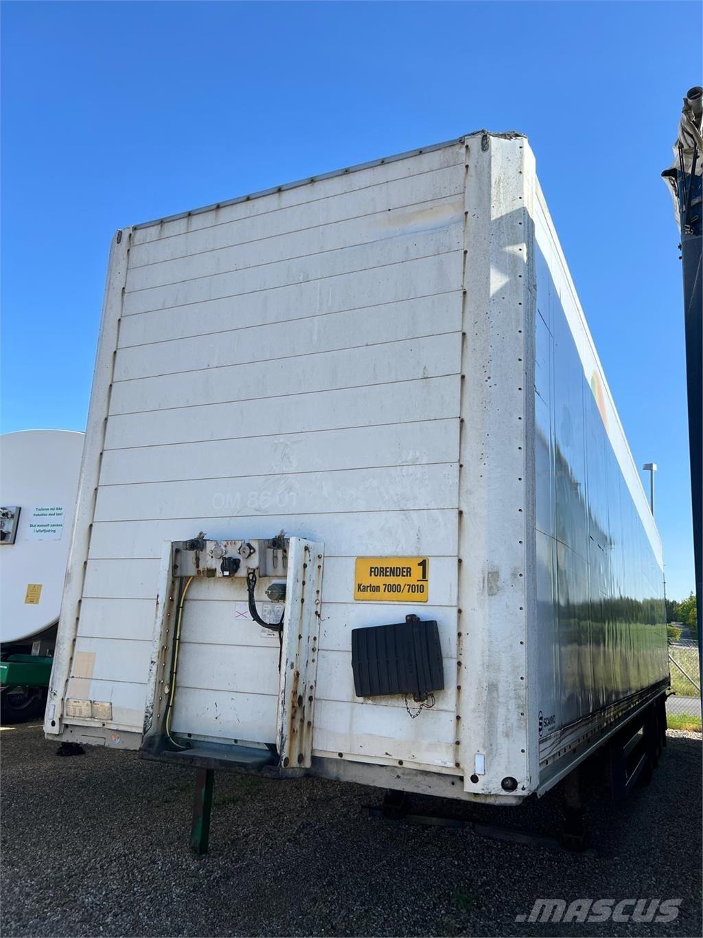 Schmitz 13,6 mtr boks Skåptrailer