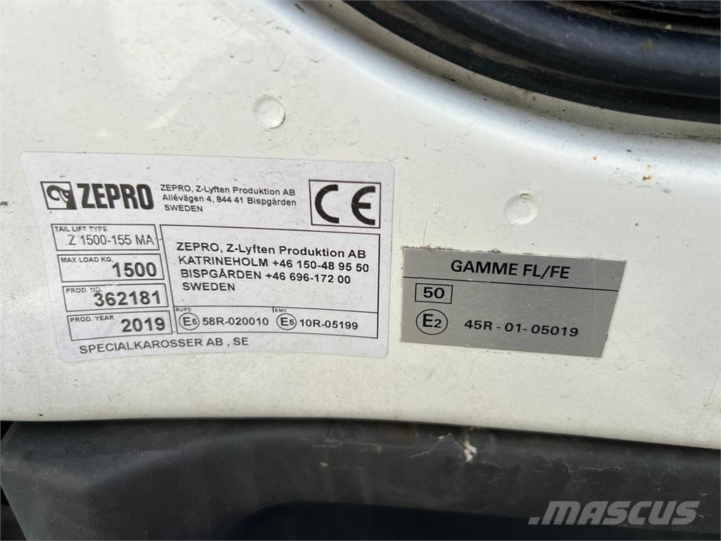 Volvo FL 250 16 ton Skåpbilar