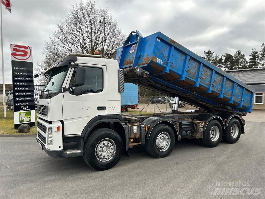 Volvo FM400 8x4 Lastväxlare med kabellift