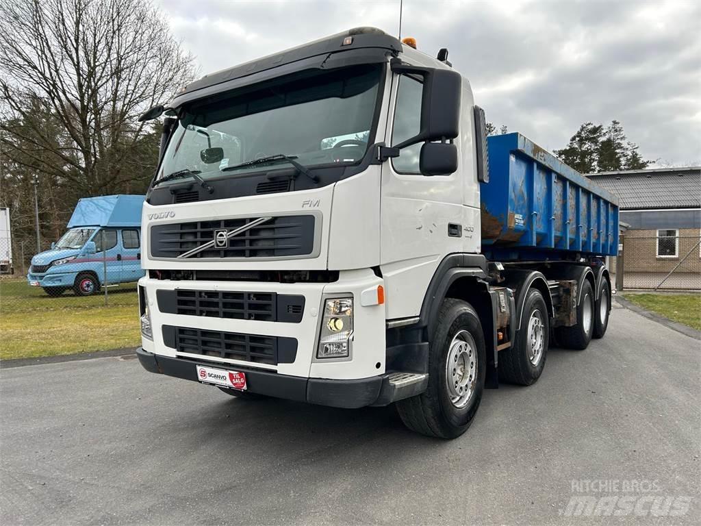 Volvo FM400 8x4 Lastväxlare med kabellift