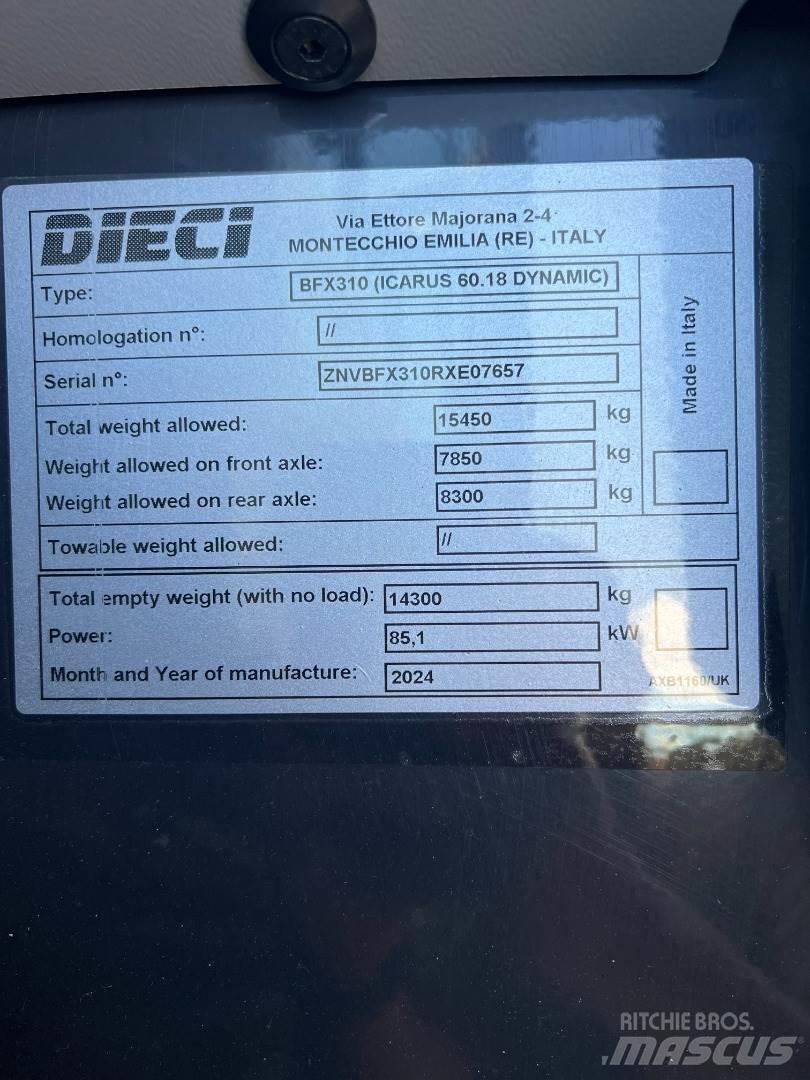 Dieci 60.18 Övriga lyftmaskiner
