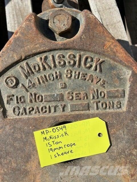  McKissick Kranar, delar och tillbehör
