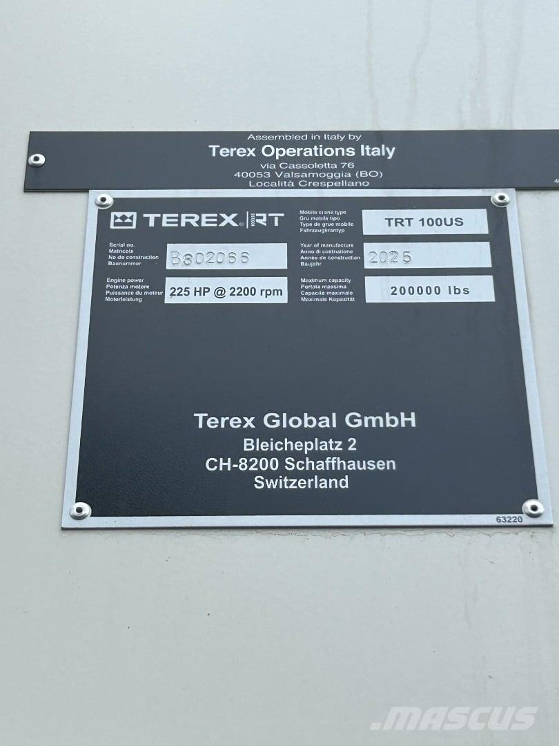 Terex  Terrängkranar (Grov terräng)