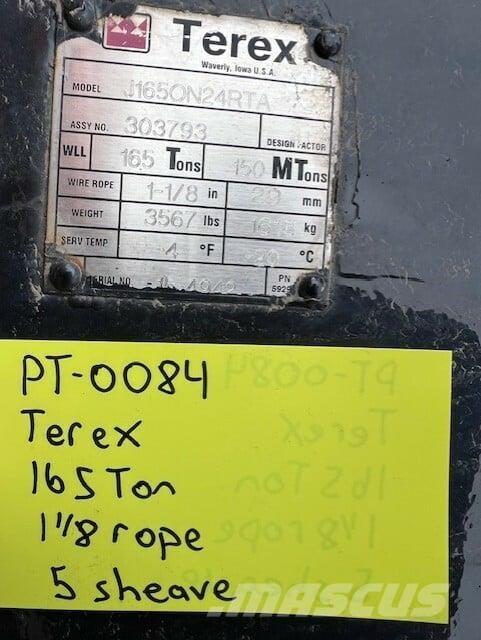 Terex  Kranar, delar och tillbehör