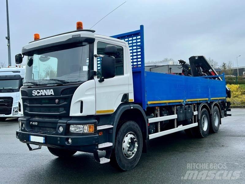 Scania P 410 Kranbilar