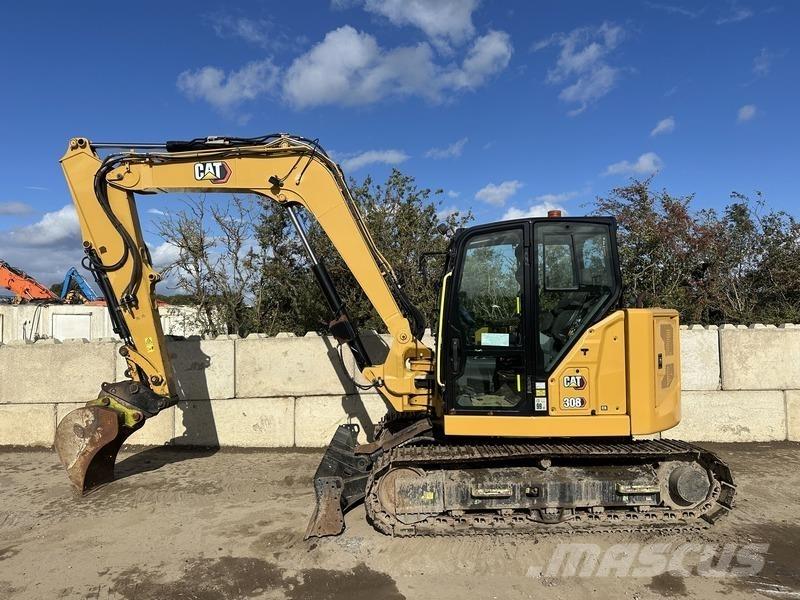 CAT 308 Midigrävmaskiner 7t - 12t