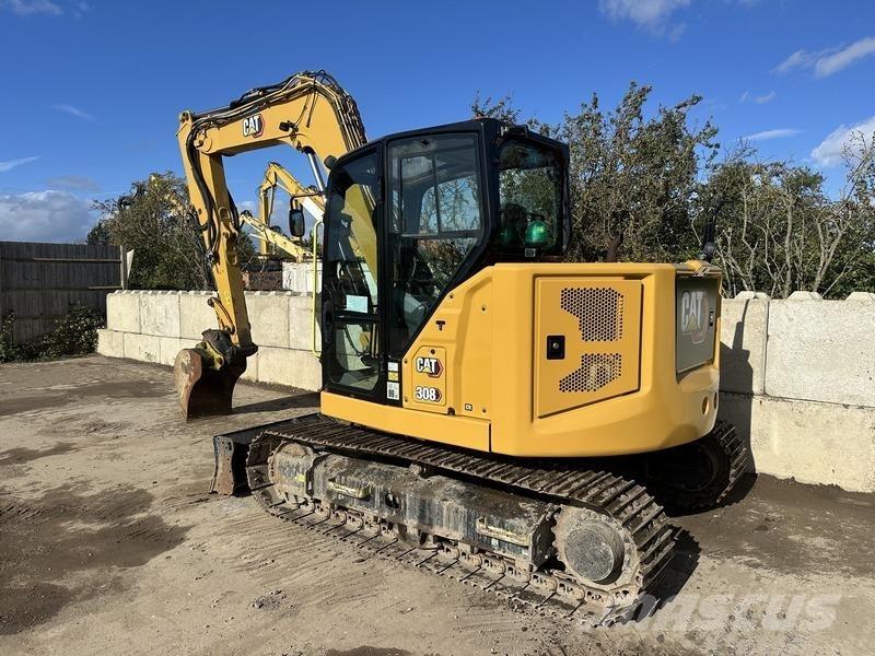 CAT 308 Midigrävmaskiner 7t - 12t