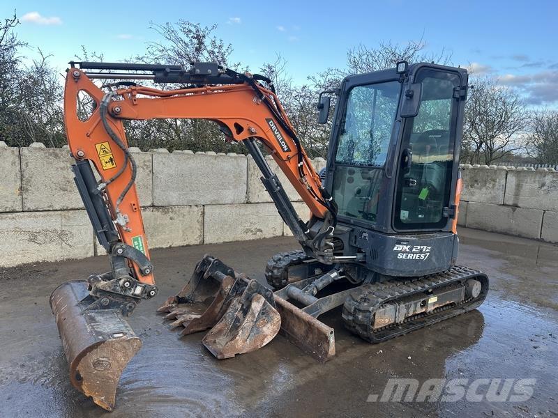 Doosan DX27 Bandgrävare