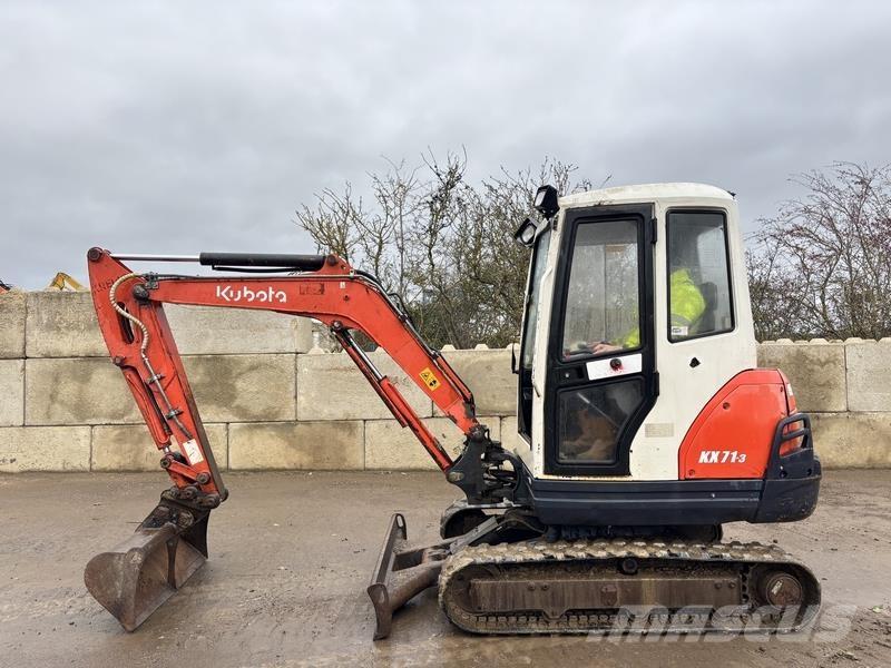 Kubota KX71-3 Minigrävare < 7t