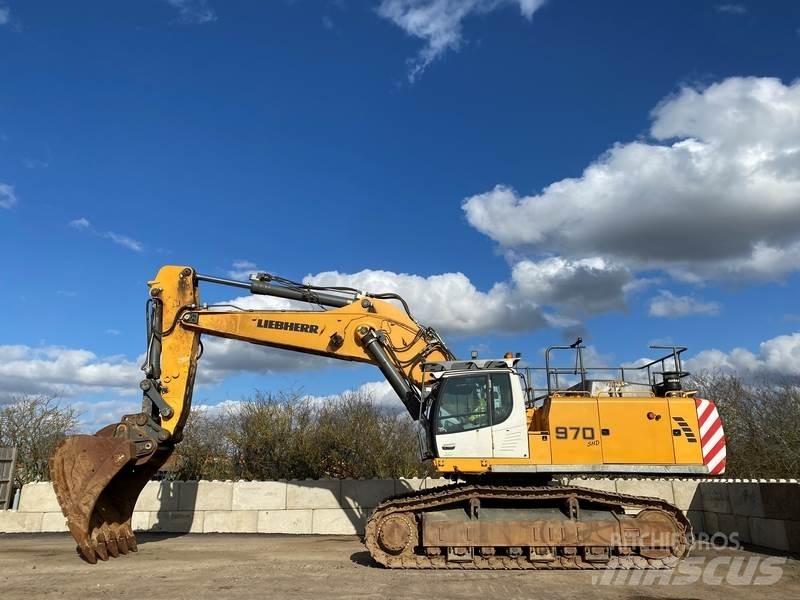 Liebherr R970 SHD Rivningsgrävare