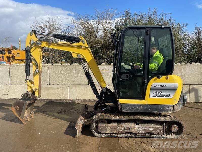 Yanmar sv26 Minigrävare < 7t