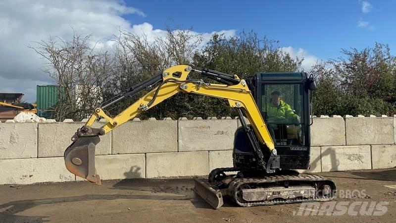 Yanmar sv26 Minigrävare < 7t