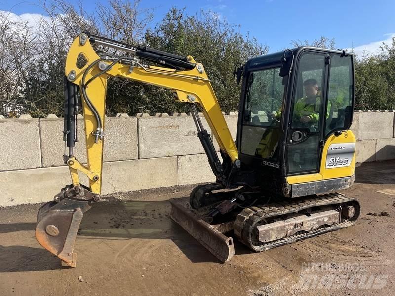 Yanmar sv26 Minigrävare < 7t