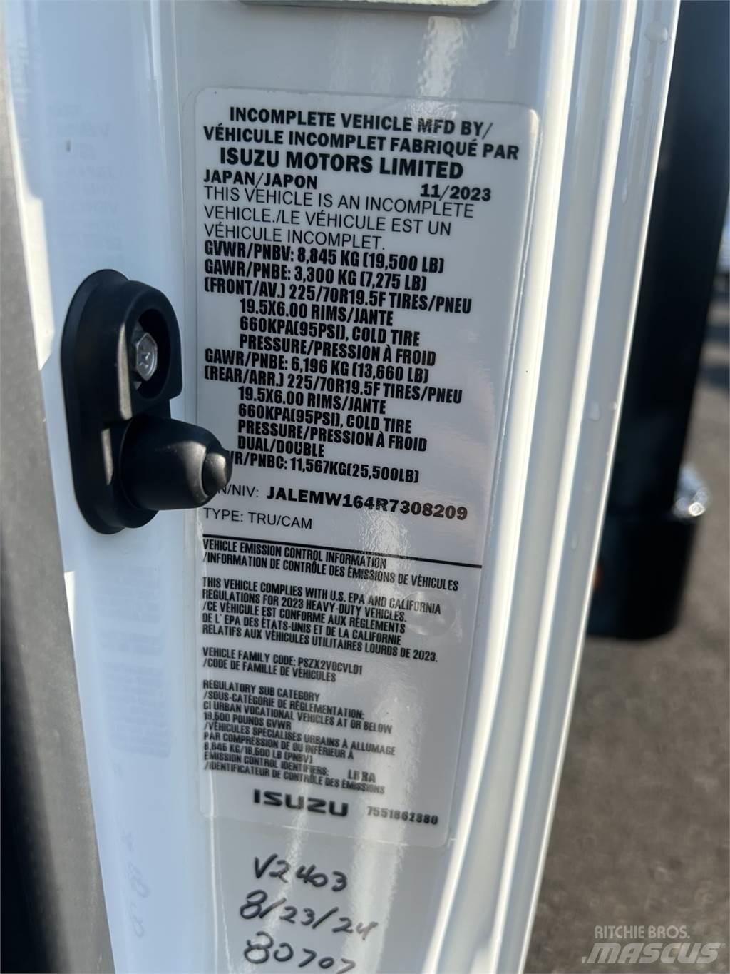 Hino S5 Övriga bilar