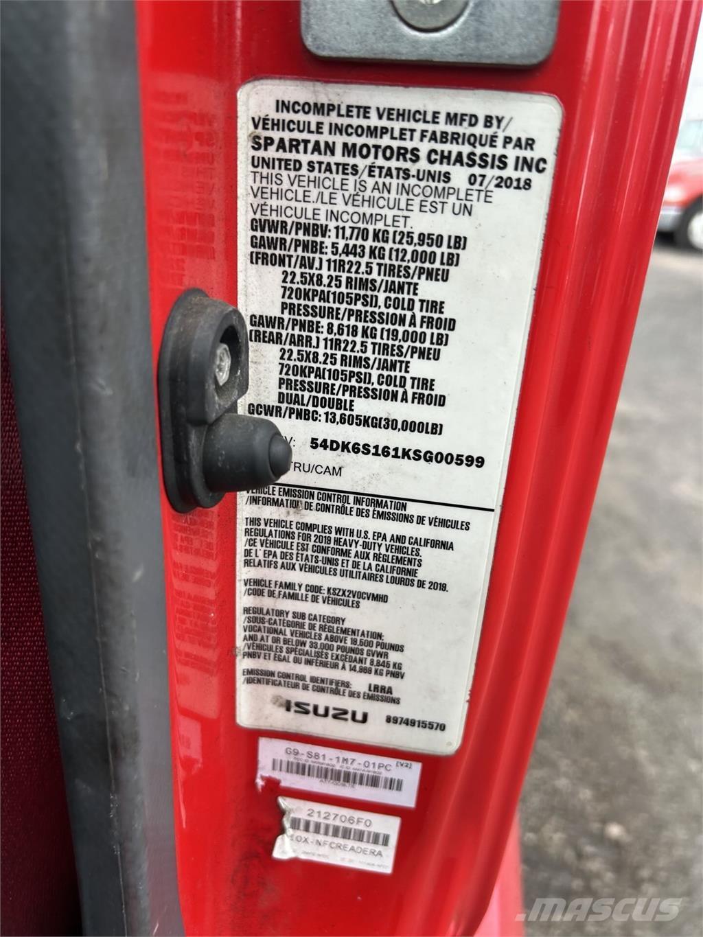 Isuzu FTR Övriga bilar