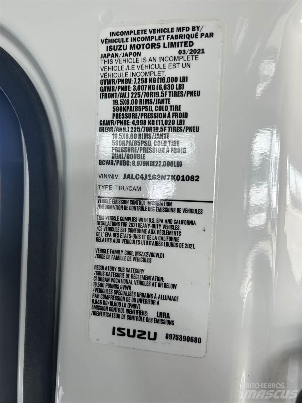 Isuzu NPR XD DC Skåpbilar