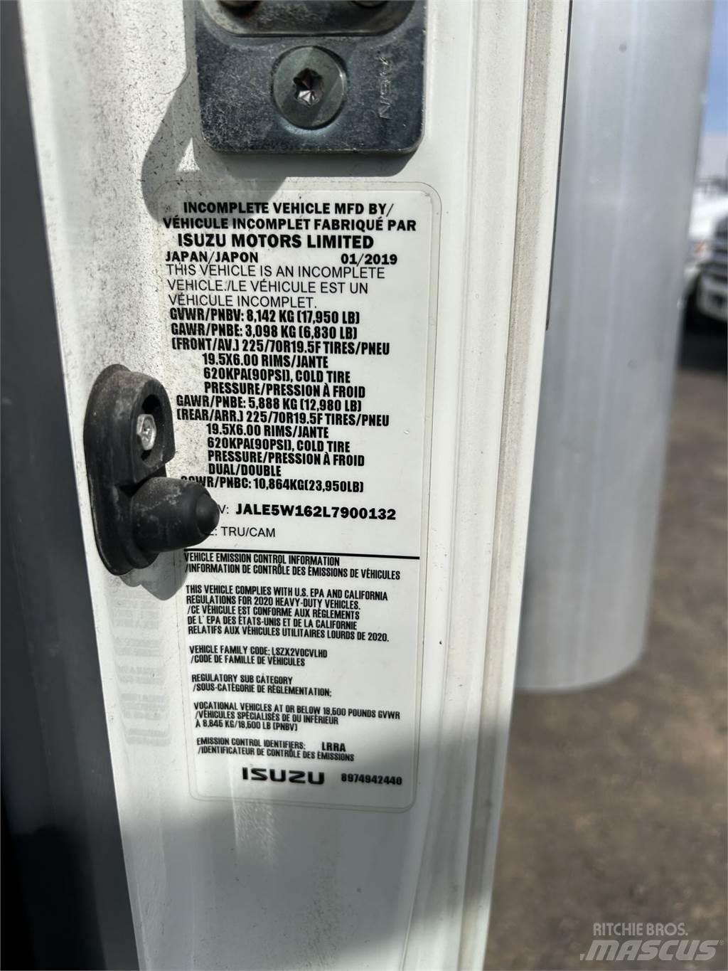 Isuzu NQR Skåpbilar
