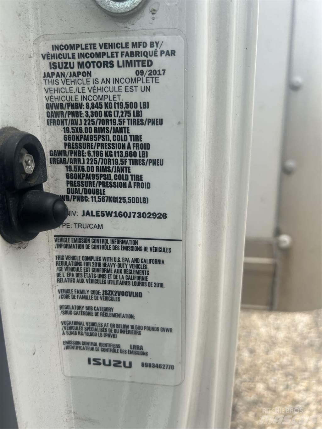 Isuzu NRR Skåpbilar