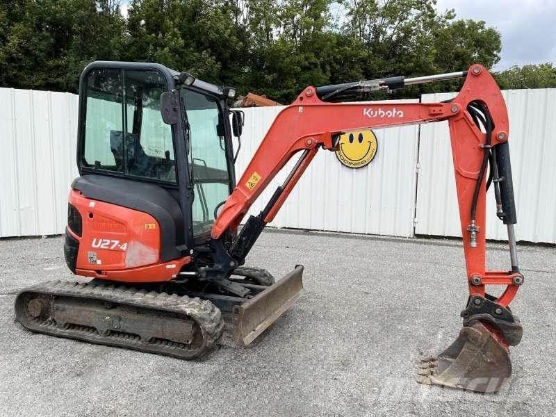 Kubota U27-4 Minigrävare < 7t