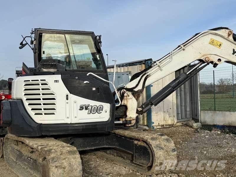 Yanmar SV100 Bandgrävare