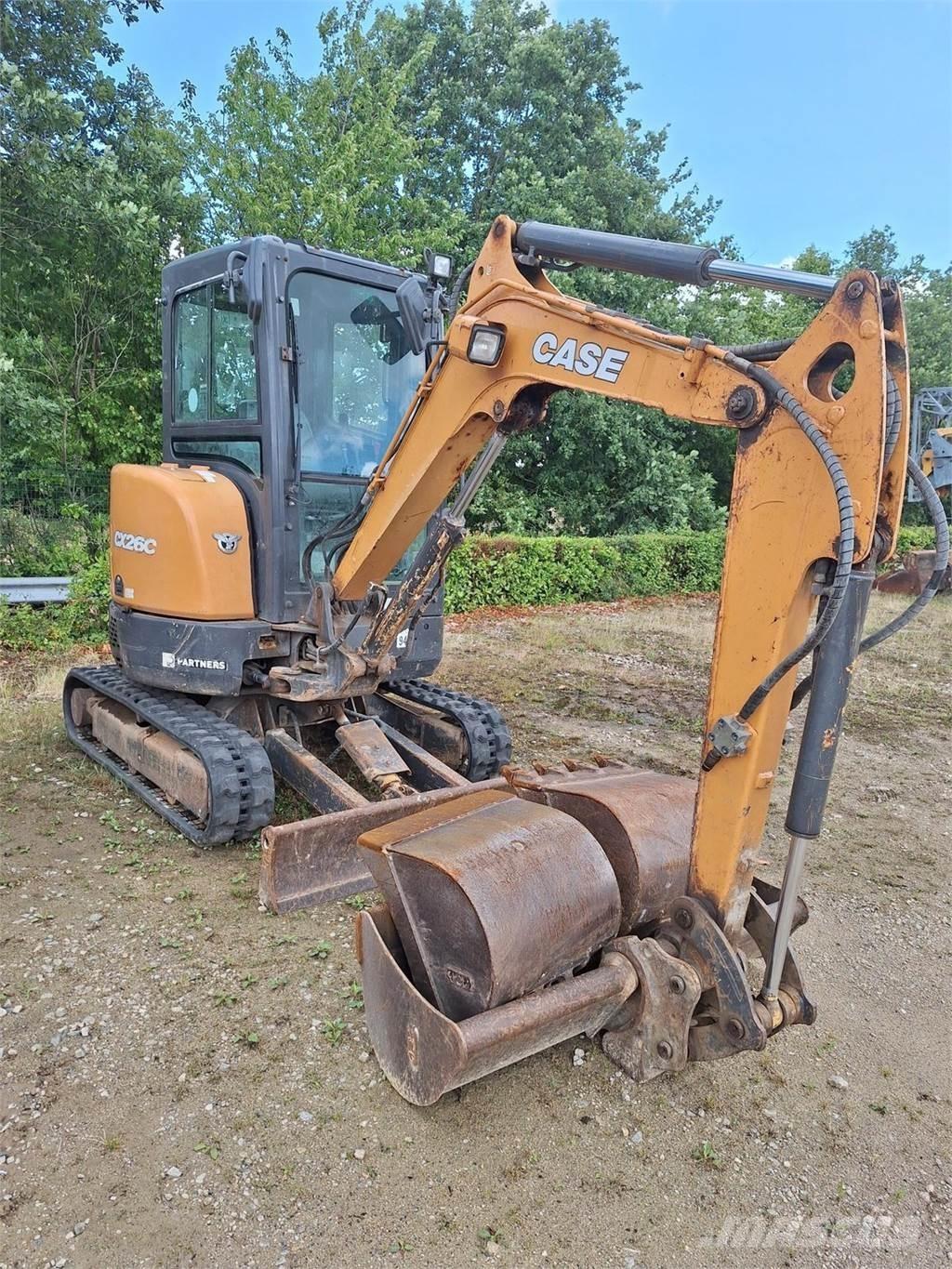 CASE CX26C Minigrävare < 7t