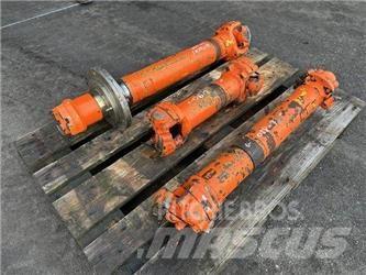 Hitachi LX 290 WAŁY Hjulaxlar