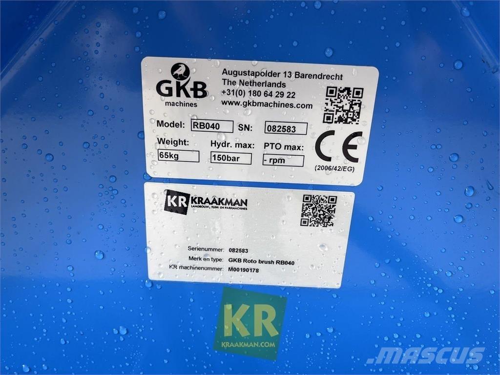  GKB Rotobrush Grönytemaskiner - Övriga