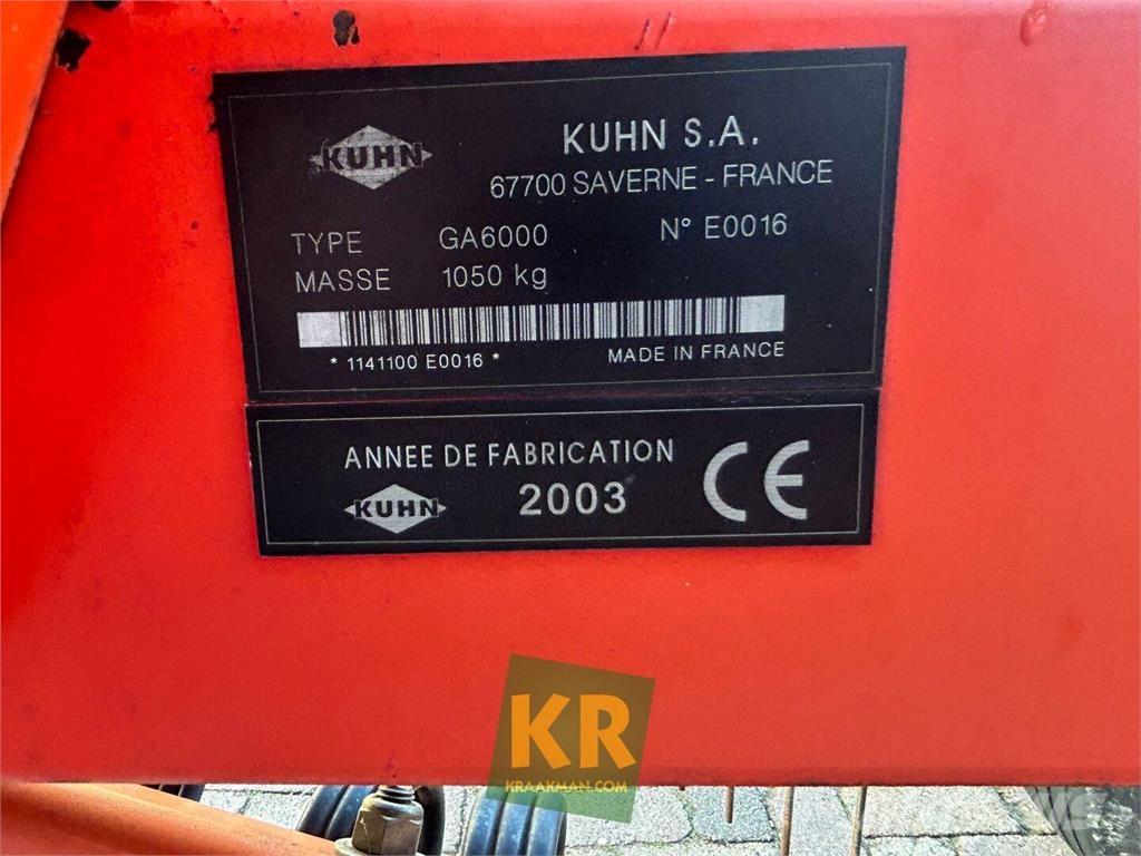 Kuhn GA 6000 Vändare och luftare