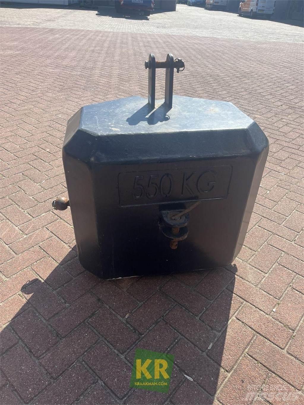  Overige gewichten Frontvikter