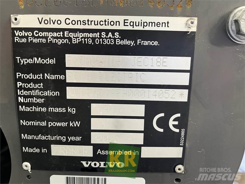 Volvo EC18E Bandgrävare