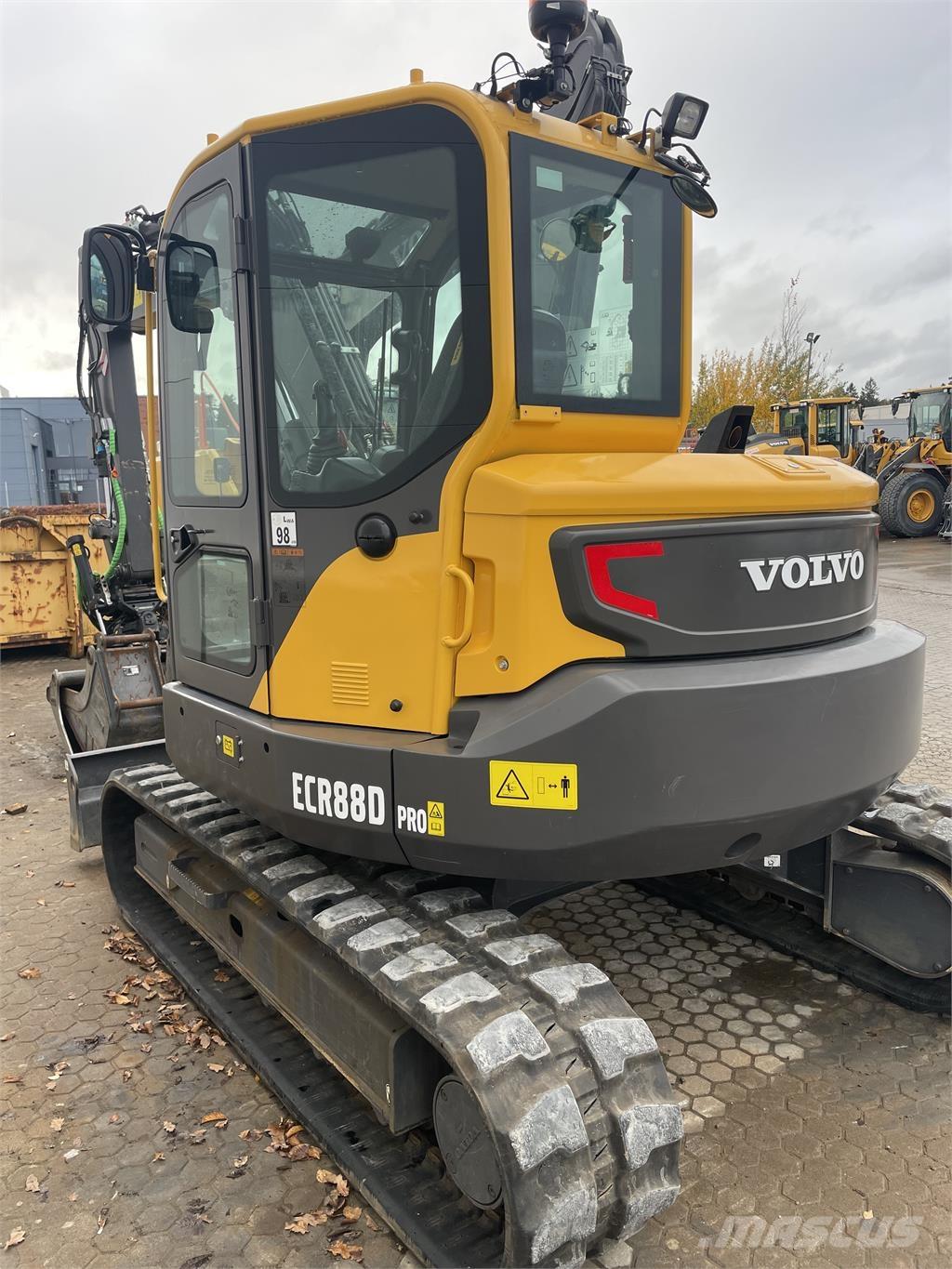  ECR88D Minigrävare < 7t