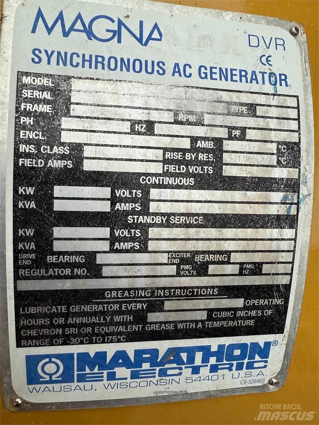 CAT 455kW Dieselgeneratorer