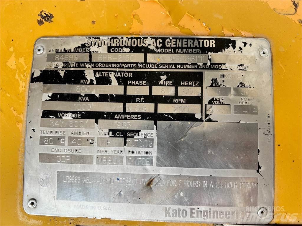 CAT D398 Dieselgeneratorer