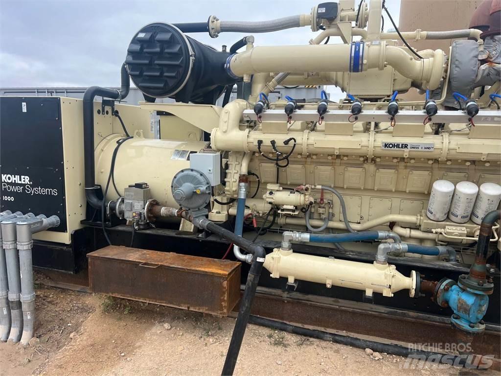 Kohler 1000kW Gasgeneratorer